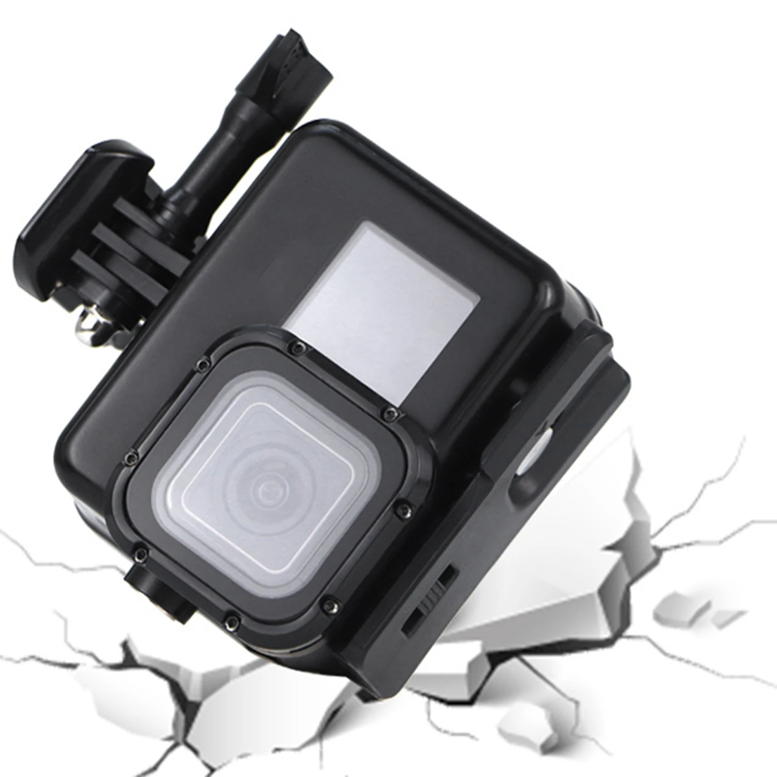 50M Waterproof Housing Shell Underwater Protective Dive Case Cover with Mount Buckle for GoPro Hero 13 12 11 10 9