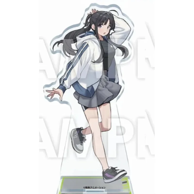 الفتيات الفرقة صرخة فتاة الفرقة الوقوف Iqinina Kagawaharamu Momolupa الاكريليك حامل سطح المكتب الديكور الرسوم المتحركة هدية الكريسماس