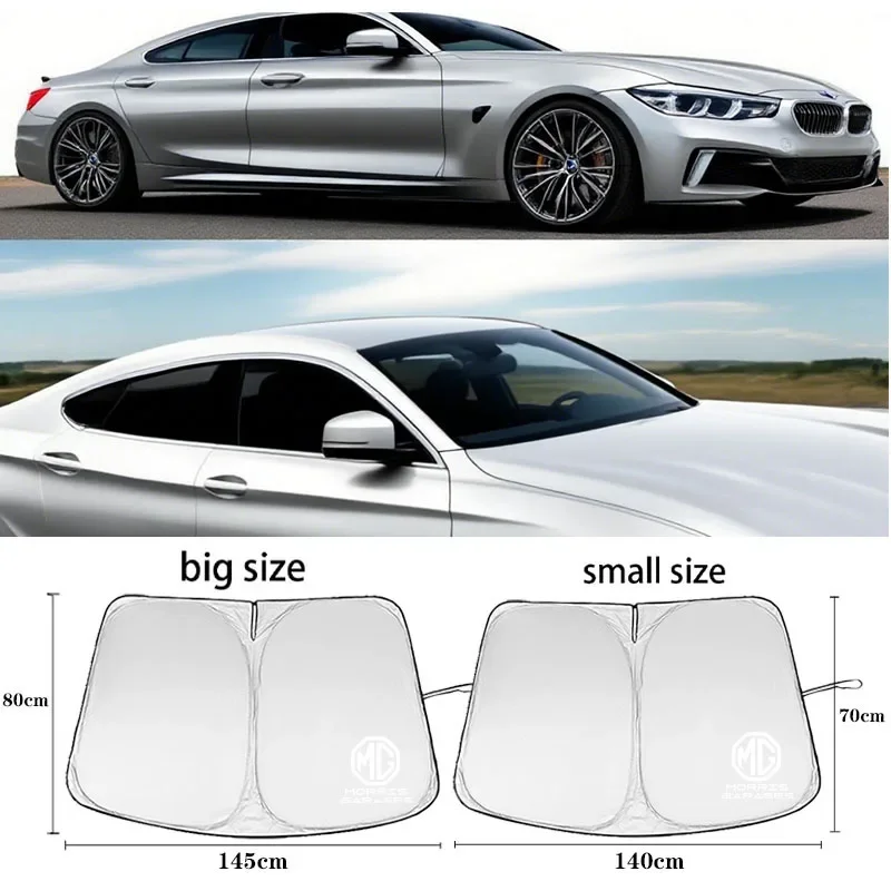 Car Front Windshield Sun Visor Reflector Cover UV Shield Fits MG7 MG6 MG5 MG3 ZS HS MG4 EV GT