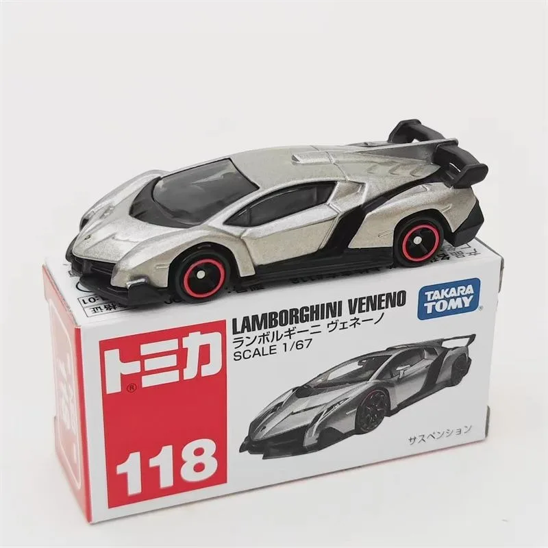

TAKARA TOMY Tomica Alloy Car Model No. 118 Lamborghini Veneno Limited Simulation Vehicle Boys Toy Gift