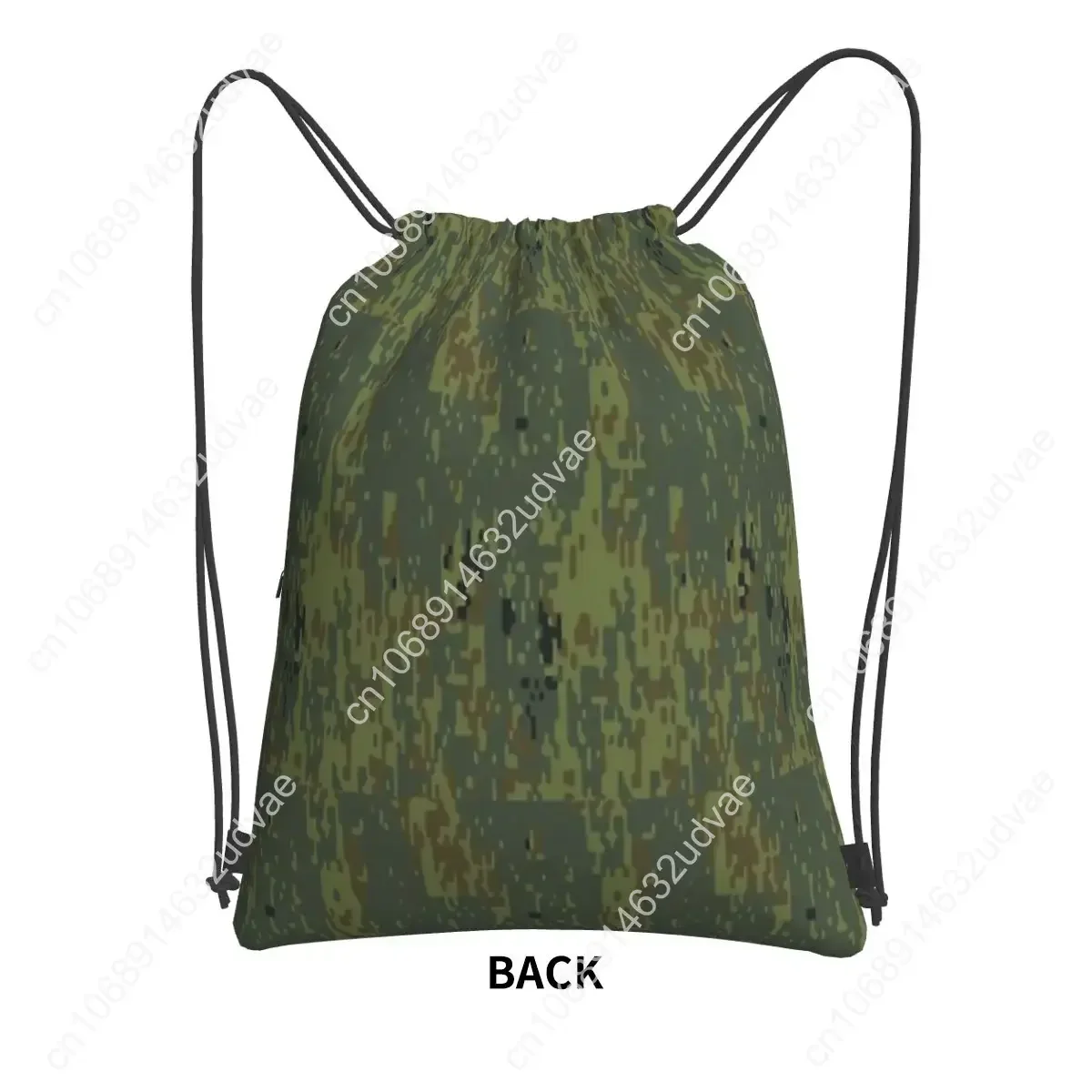 Russian Woodland Camouflage Backpacks Drawstring Bag Multi-function Drawstring Bundle Pocket Book Bags For School Students