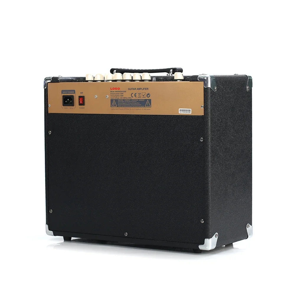 GA60 Electric Guitar Amplifier Cabinet With Effects Black or customized 43*20*38cm Perfect Sound And High Quality