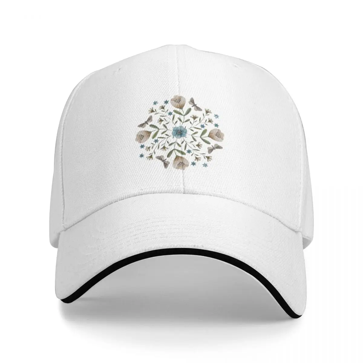 

Floral Flow Cap Fashion Casual Baseball Caps Adjustable Hat Hip Hop Summer Unisex Baseball Hats Customizable Polychromatic