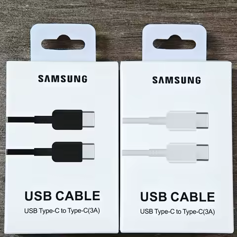 For Samsung 3A USB Type C to Type C Cable Super Fast Charge Date Line for Galaxy S20 S21 S22 S23 S24 S25 Z Flip Fold 7 6 5 4 3 2