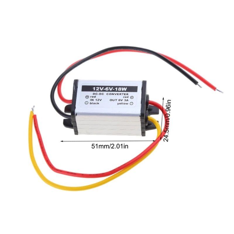 for DC to for DC Converter 12V to 6V upply Power SModule Waterproo