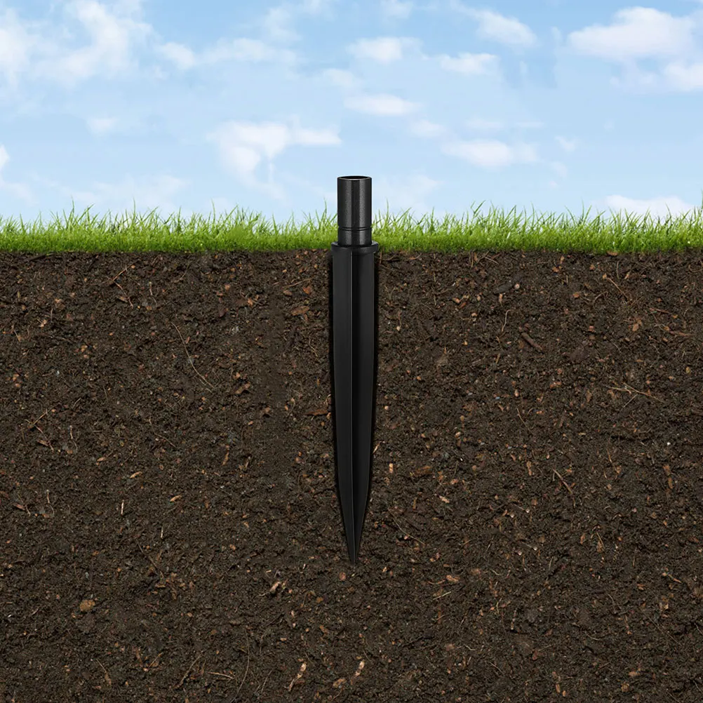 

Plastic Plug Garden Light Replacement Stakes Ground Spikes for Solar Lights Patio Path Heavy Duty Yard Pin Insertion