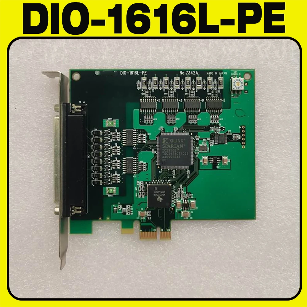 For CONTEC DIO-1616L-PE NO.7342A Data Acquisition card DIO-1616L-PE