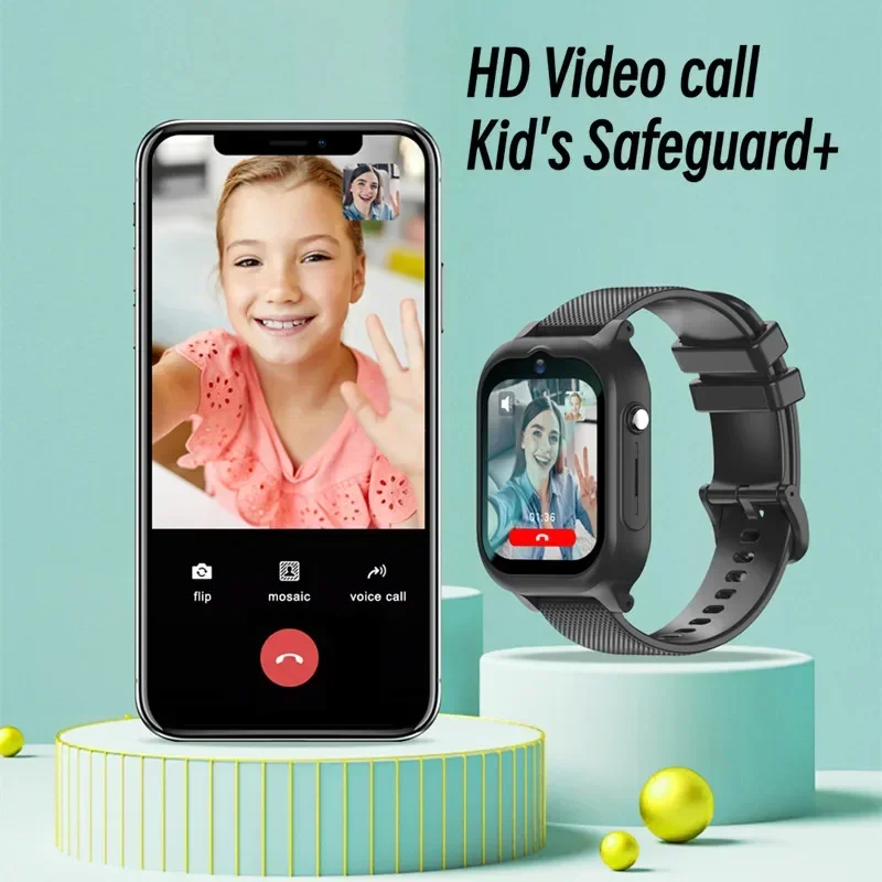 Xiaomi mijia 4g crianças relógio inteligente sos gps localização chamada de vídeo cartão sim câmera 850mah monitor remoto pulseira crianças smartwatch