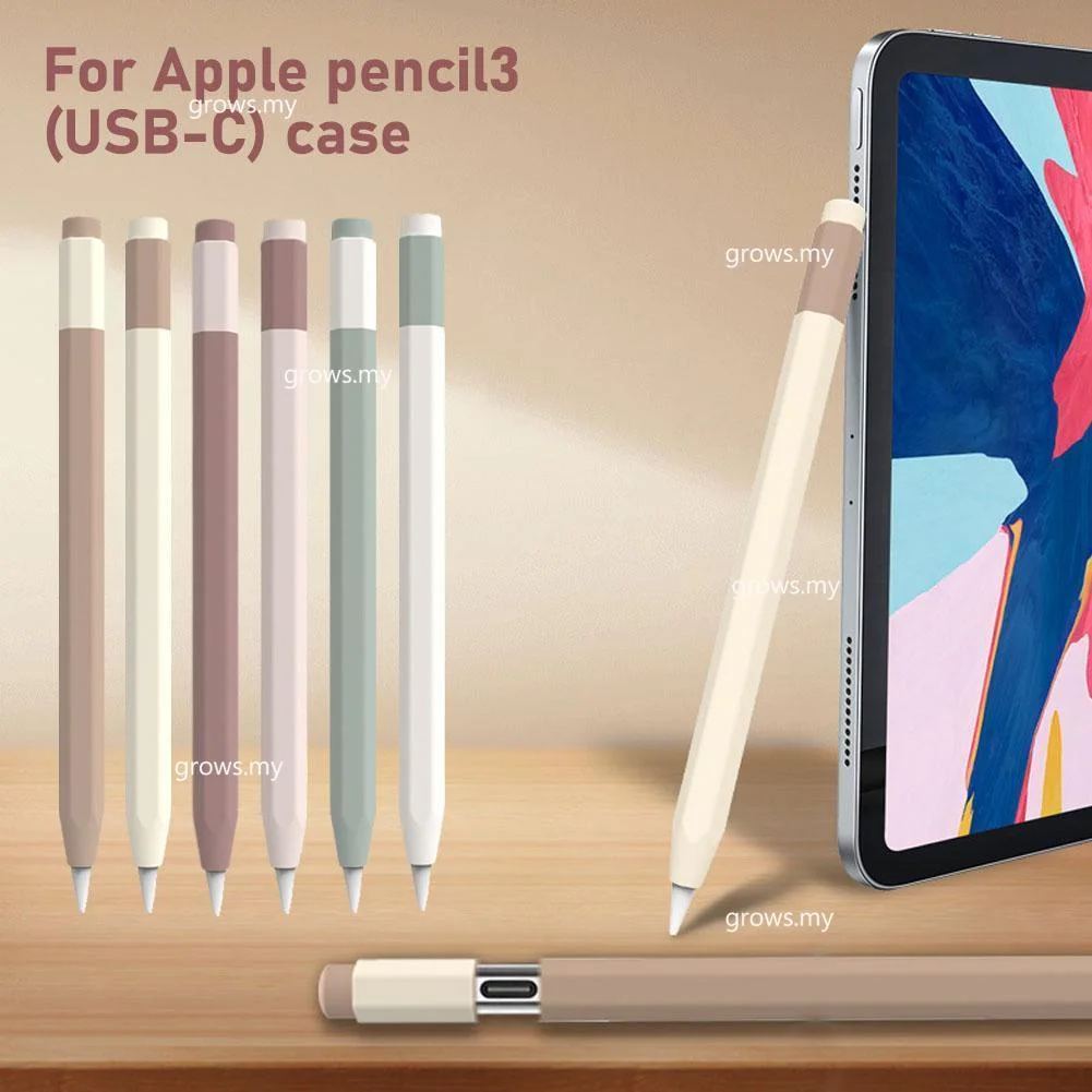 For Apple Pencil3 (USB-C) Capacitor Pen Protective Silicone Case Anti Falling Anti Scratch For Pencil 3 Generation Shell