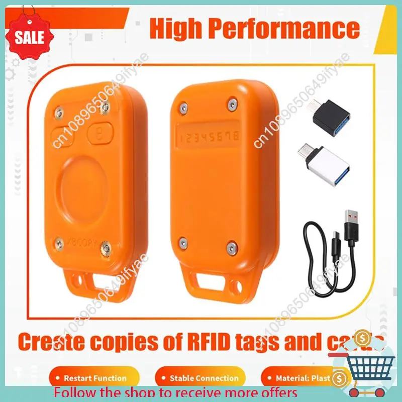 Y67A-Restart الحرباء V2.0 RFID المحاكي قارئ الشرائح الذكية 125 كيلو هرتز 13.56 ميجا هرتز بطاقة الناسخ المفاتيح الترا ث/UID