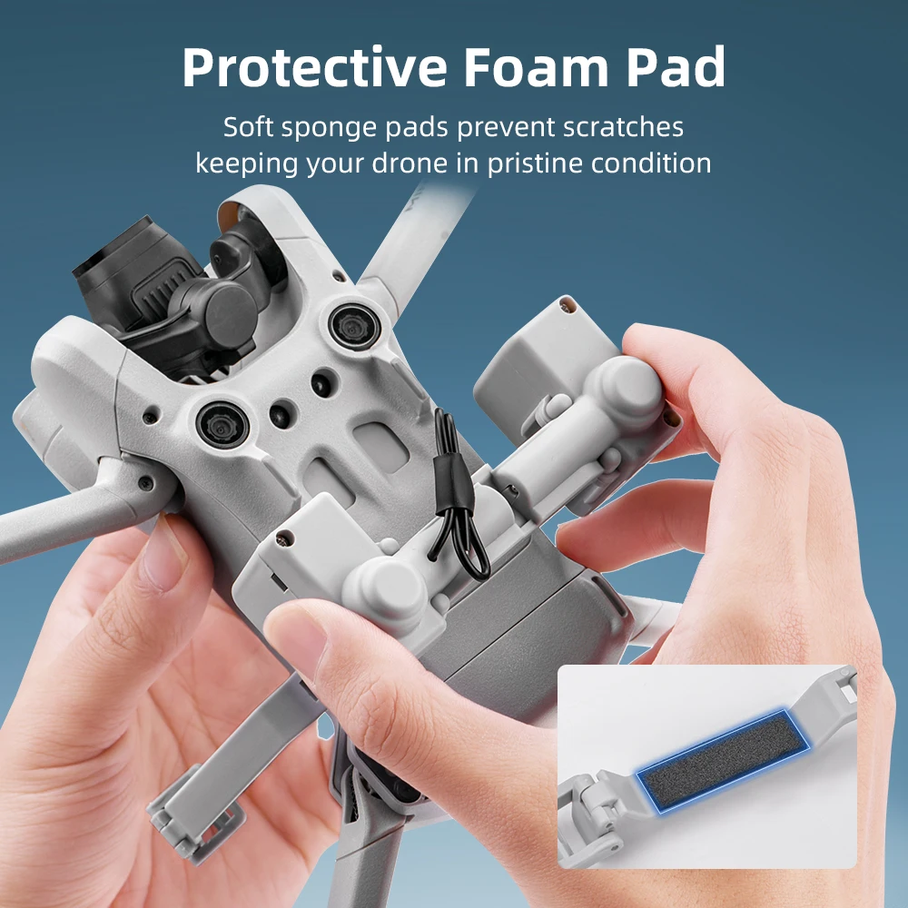 BRDRC 500M Airdrop System Thrower for DJI Mini 3/3 Pro Delivery Advertising Fishing Bait Throwing Gifts Drone Thrower Load 100g