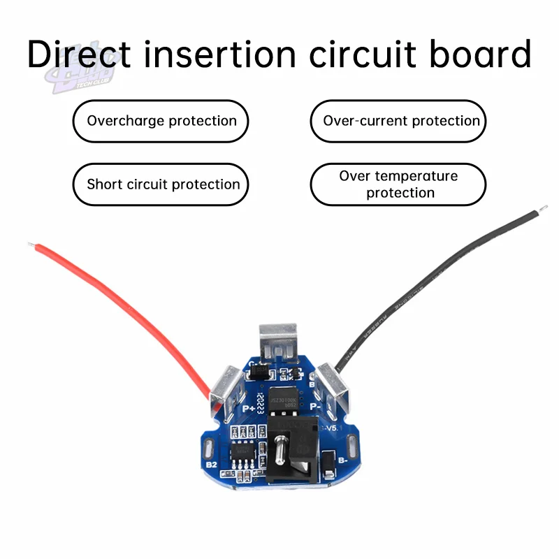 3S 12V DC 18650 Lithium Box Circuit Pack Shell Case Bracket Hand Drill Power Li-ion Battery Protection Board for Power Tool