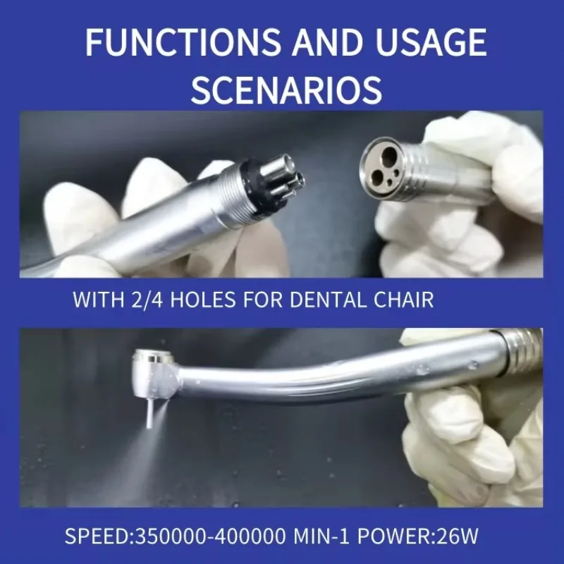 PH Z8-SP/TP2/4 hole dental turbine handpiece non-optical