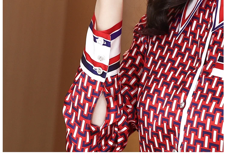 ZAROY Camisas Luxury Shirt High Quality Designer Woman Clothing Autumn Long Sleeve Office Lady Blouses рубашка قمصان