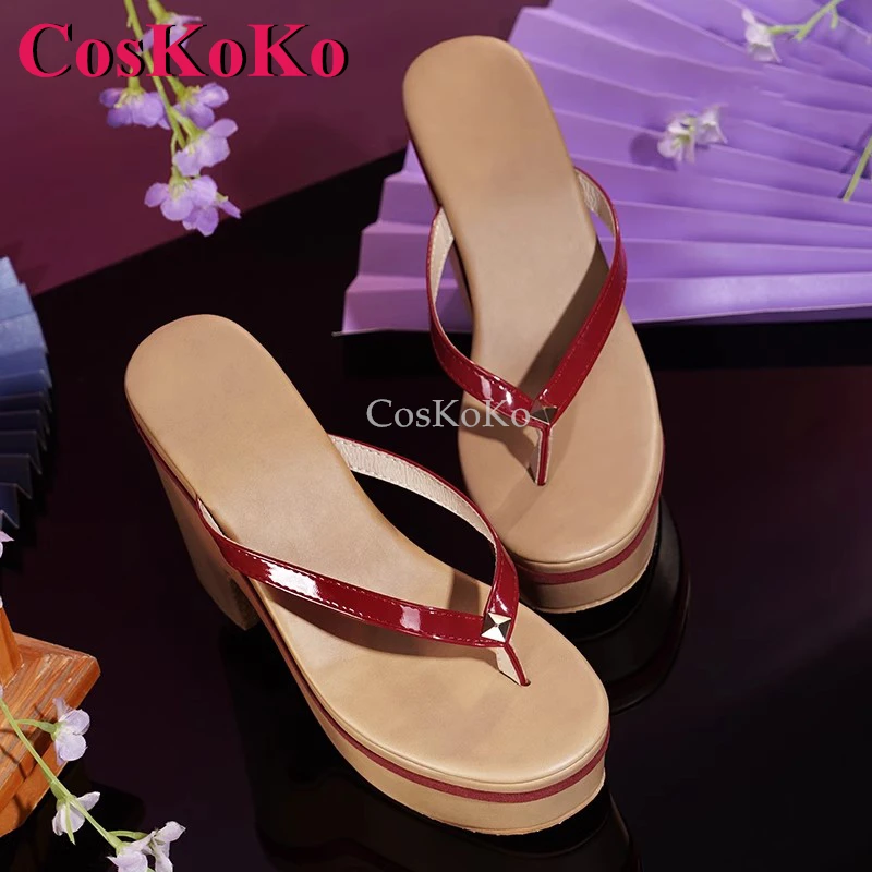 coskoko-raiden-shogun-shoes-cosplay-game-genshin-impact-fashion-universal-clogs-halloween-party-role-play-accessories-37-40-size