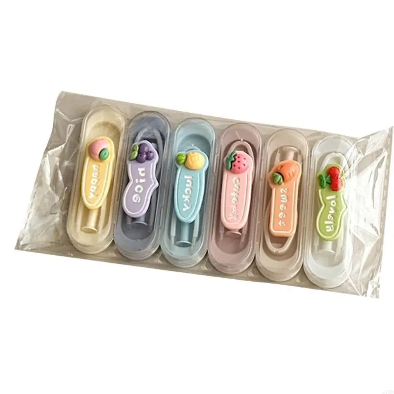 مجموعة أدوات ارتداء العدسات اللاصقة 270D مكونة من 6 أدوات مناسبة للسفر في الهواء الطلق #3