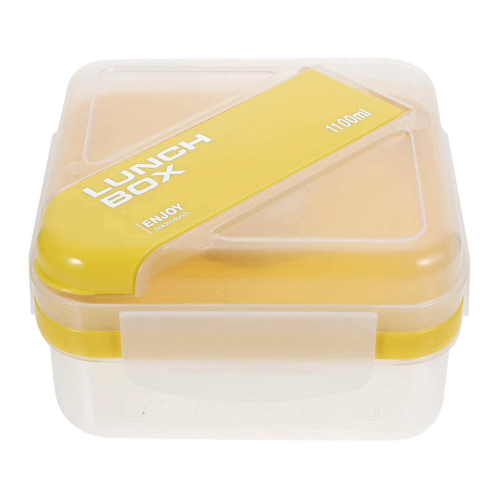 

Portable Lunch Box Food-Grade Pp Leakproof Bento Container Microwaveable Lightweight Reusable Prep Meal Storage Case For Office