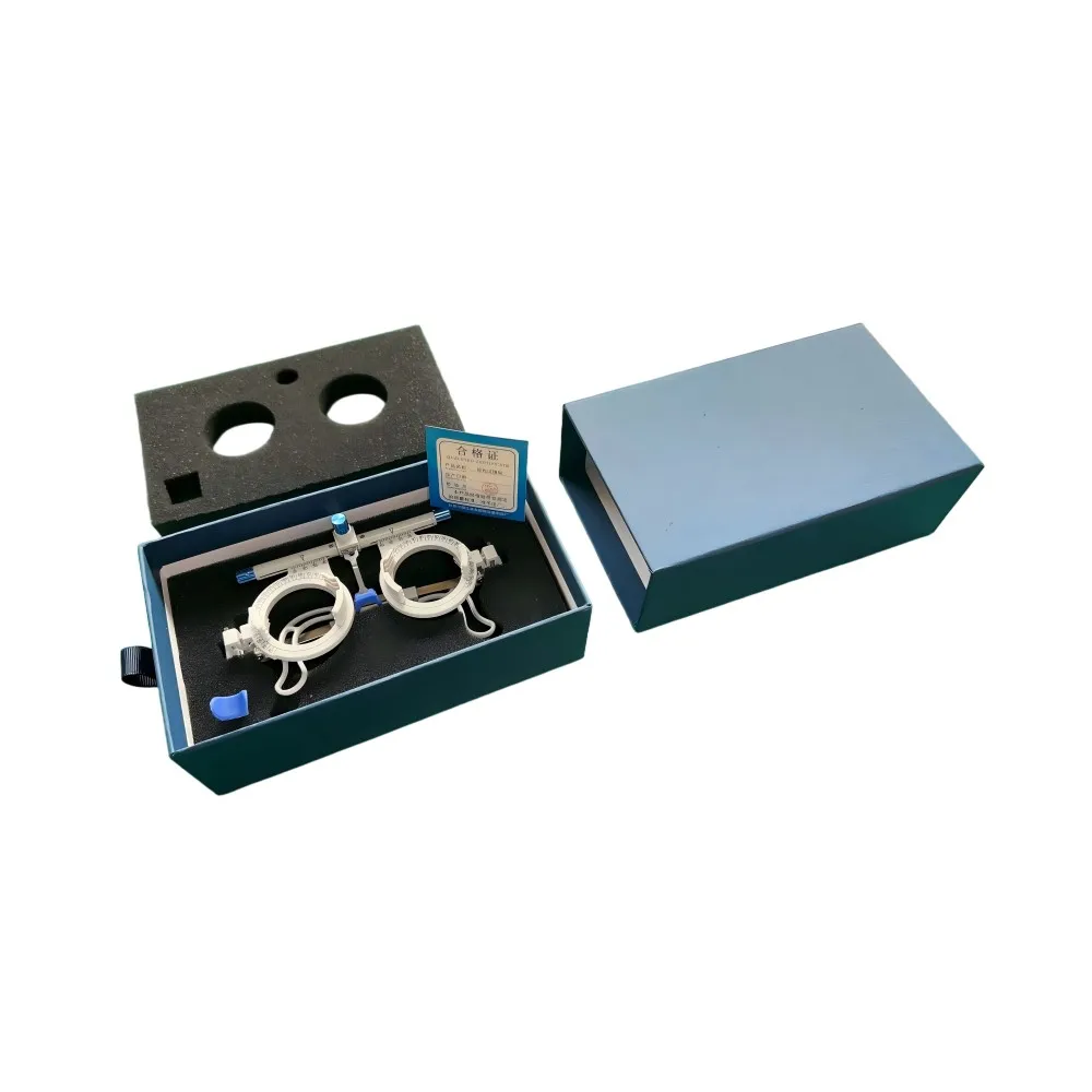 

High Quality New arrival Optometry Instruments TPV-9100 Metal Titanium Trial Lens Frame Trail Frame for Glasses Shop