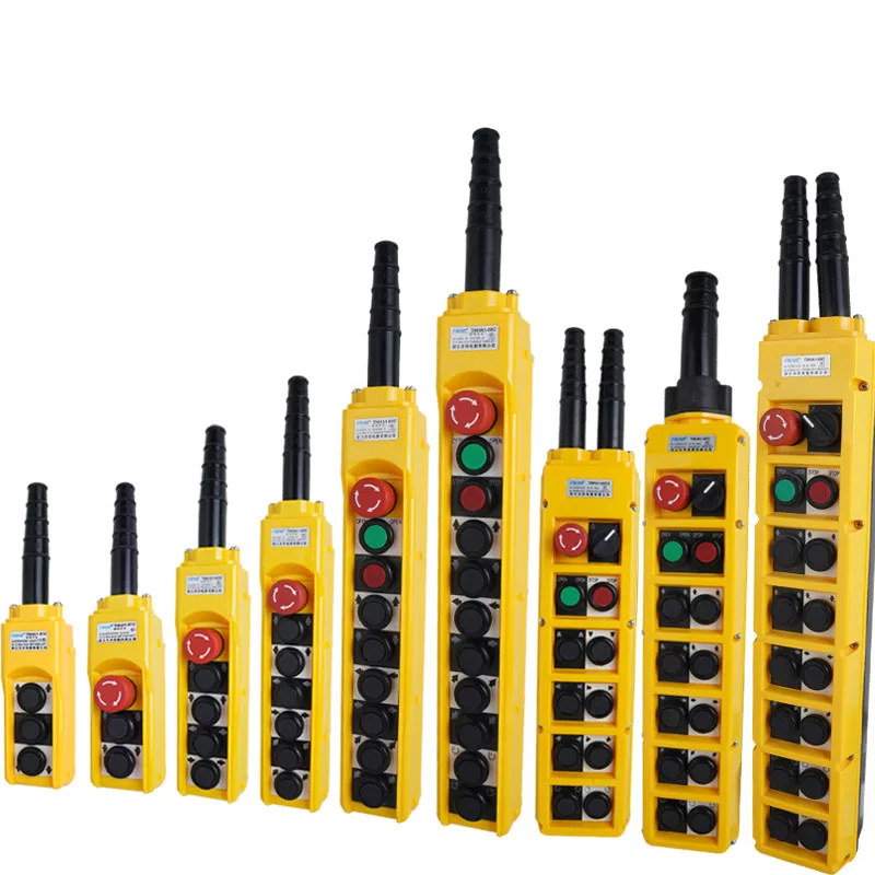 

COB непромокаемый кнопочный переключатель для крана, электрическая таль COBC-61C/62C/63C, коробка ручного переключателя, коробка кнопок крана