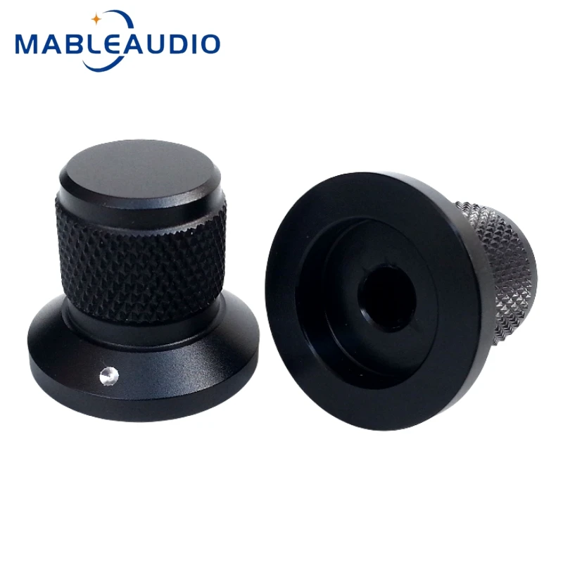 1PCS 25X17X22mm Alle Aluminium Legierung Solide Knopf Potentiometer Volumen Sound Verstärker Rändelknopf – Detail 9