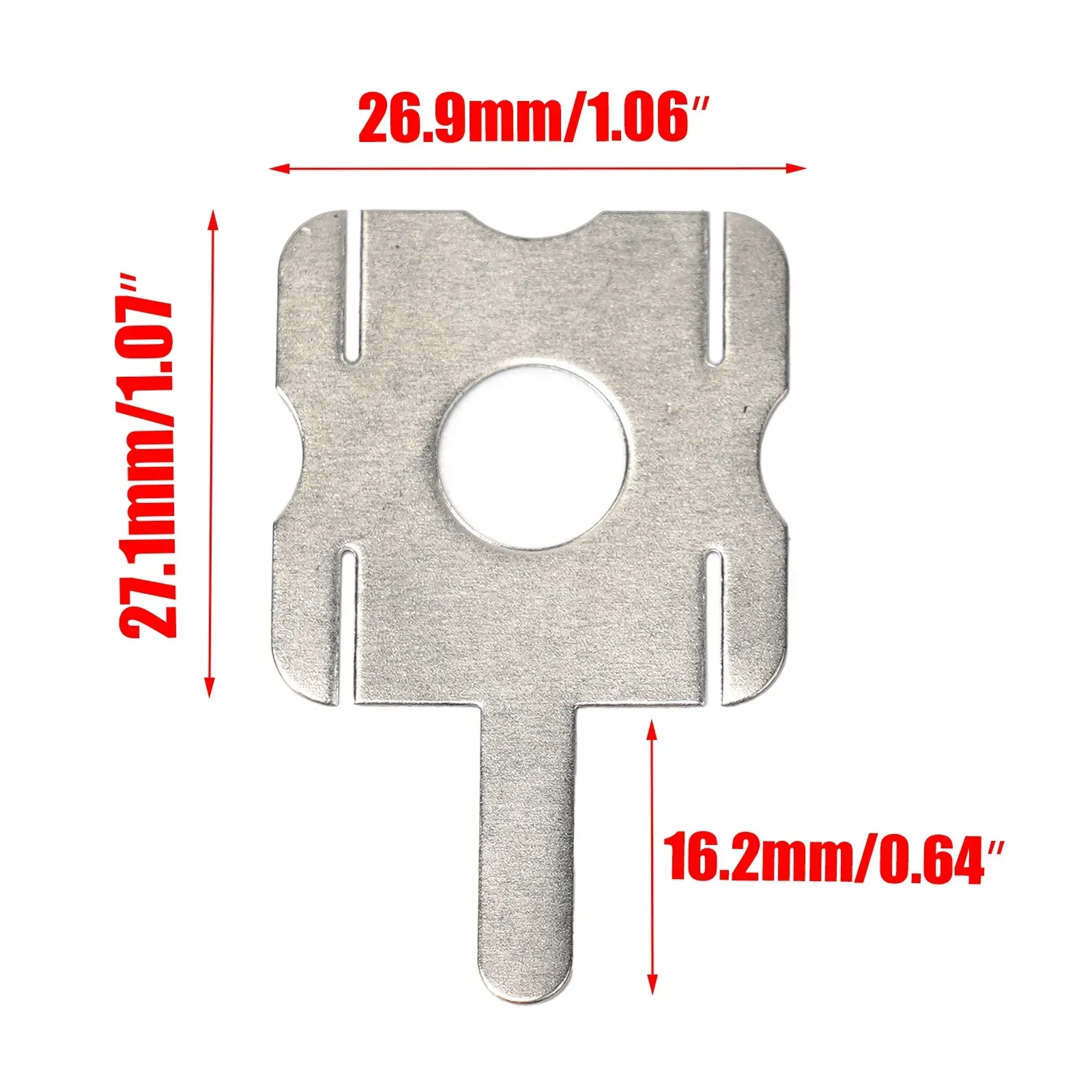 5 set (30 pezzi) Striscia di nichel a forma di Y per utensili elettrici Pacchetti batteria Strumentazione Vuoto Lampade speciali Utensili elettrici