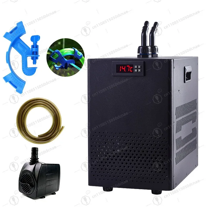Quiet Aquarium Water Chiller Low Noise Constant Temperature Cooling Equipment Fish Tank Water Temperature Controller