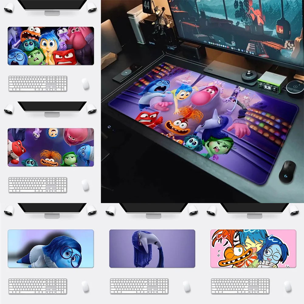 

Cartoon Movie Inside Out Mousepad HD Printing Computer Gamers Locking Edge Non-slip Mouse Pad XXL90x40cm Keyboard PC Desk Pad