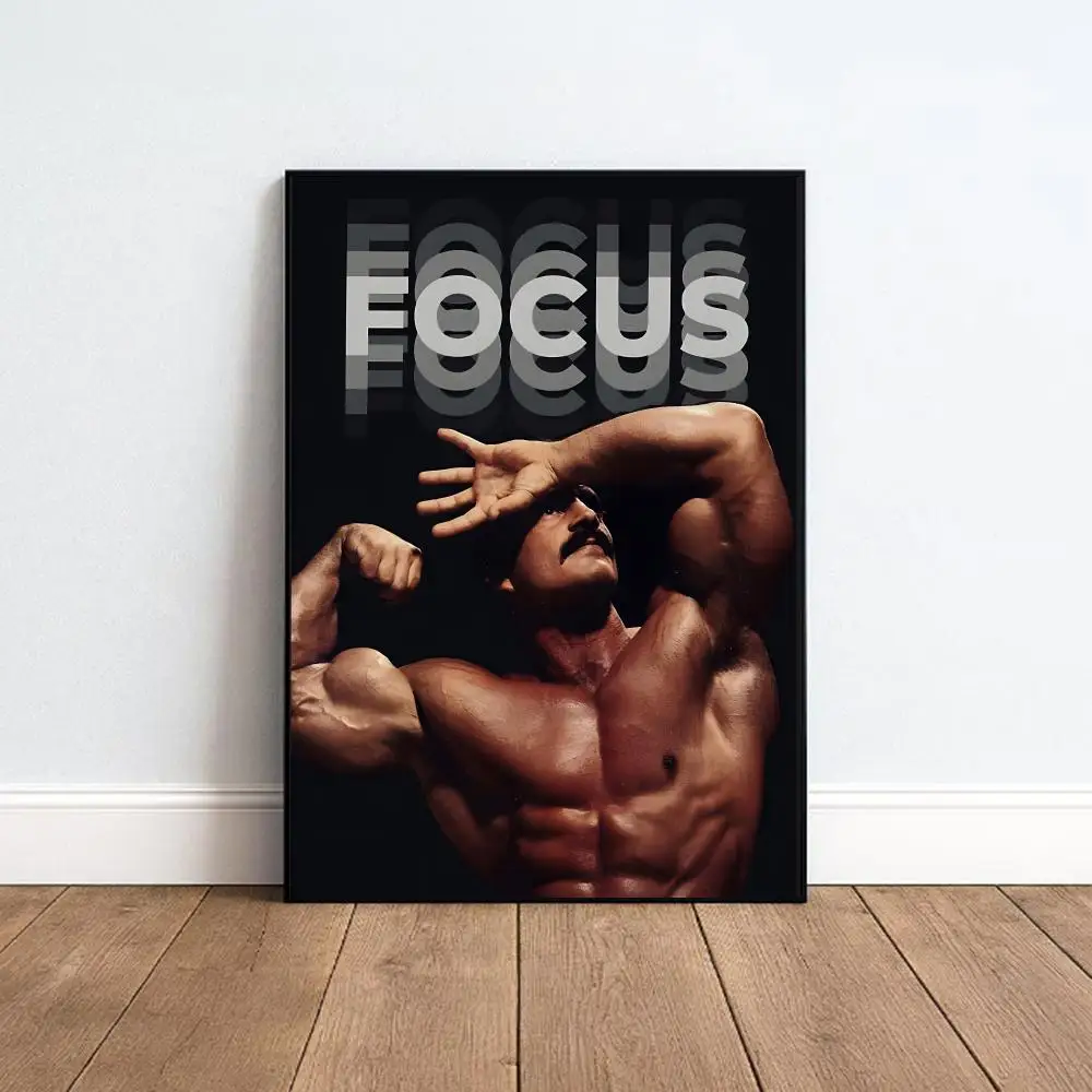 Fitness Trainer M-mike Mentzer Poster Indoor & Outdoor Wall Decor for Young Collectors