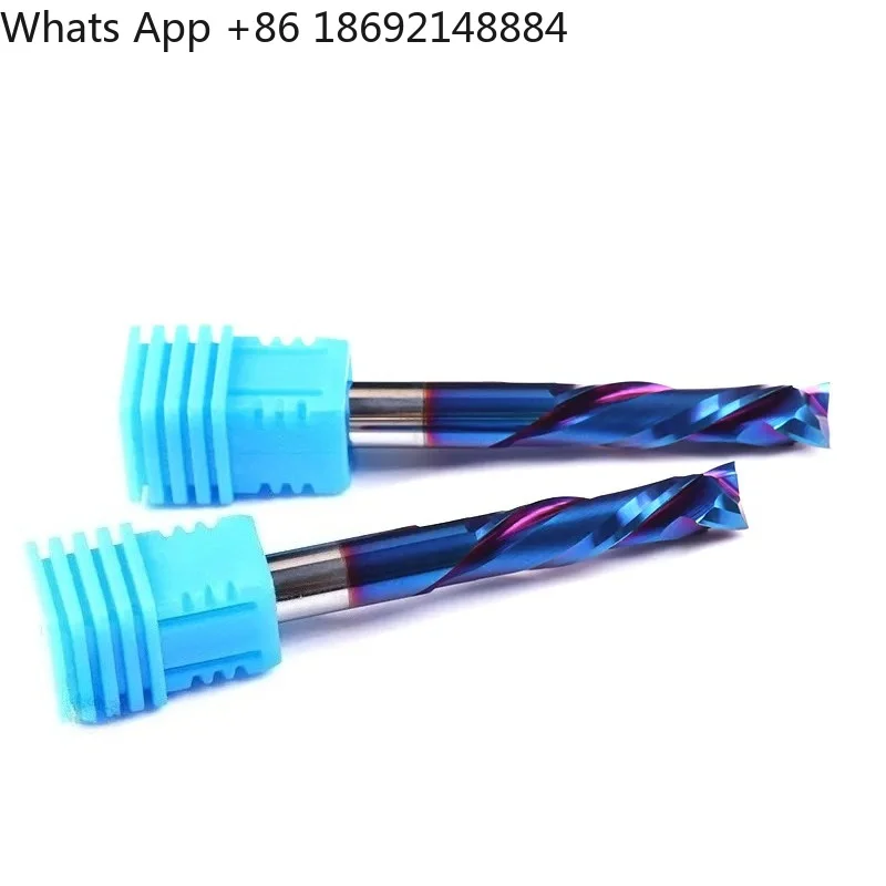 Compound Edge Milling Cutter Double Edge Spiral Tungsten Steel Milling Cutter for Space Board and Veneer Board