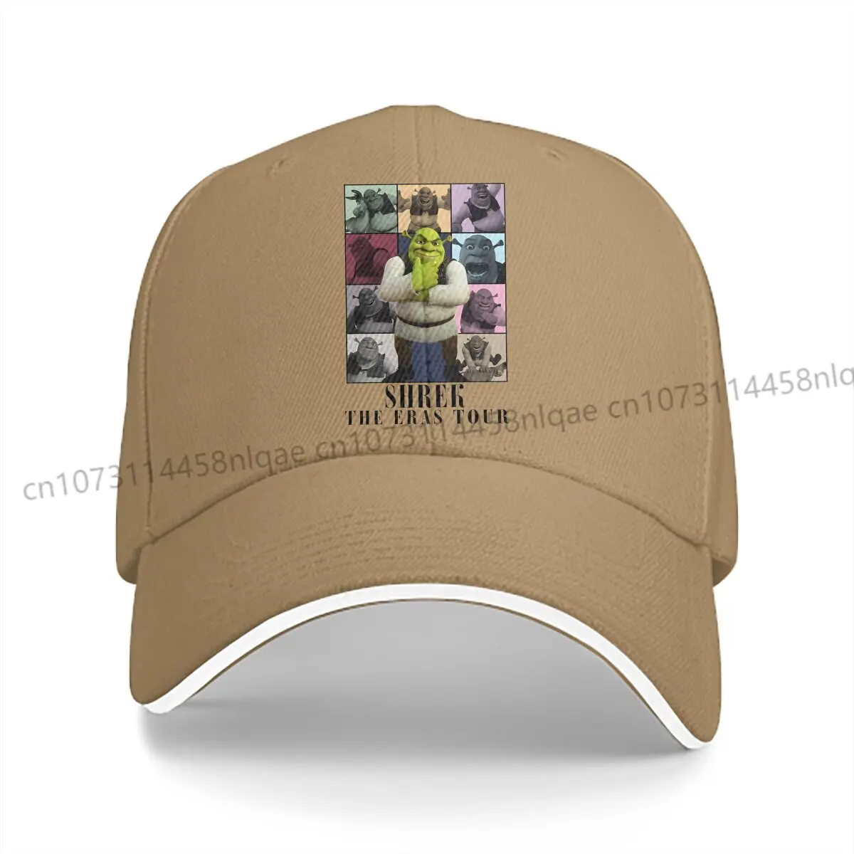 

The Eras Tour Donkey Shreker Multicolor Hat Peaked Women's Cap Personalized Visor Protection Hats