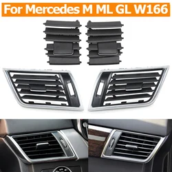 Front Air Conditioning AC Vent Grille Outlet Blades Repair Kit For Mercedes Benz W166 M ML GL ML300 ML350 ML400 ML450 GL350