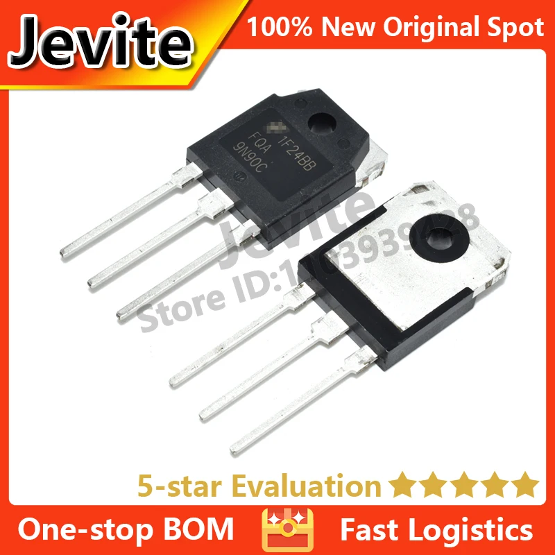 

Jevite 100% New Original electronics Controller 5-10 units/lote 9N90C FQA9N90C TO-3P 900V 9A MOSFET transistor