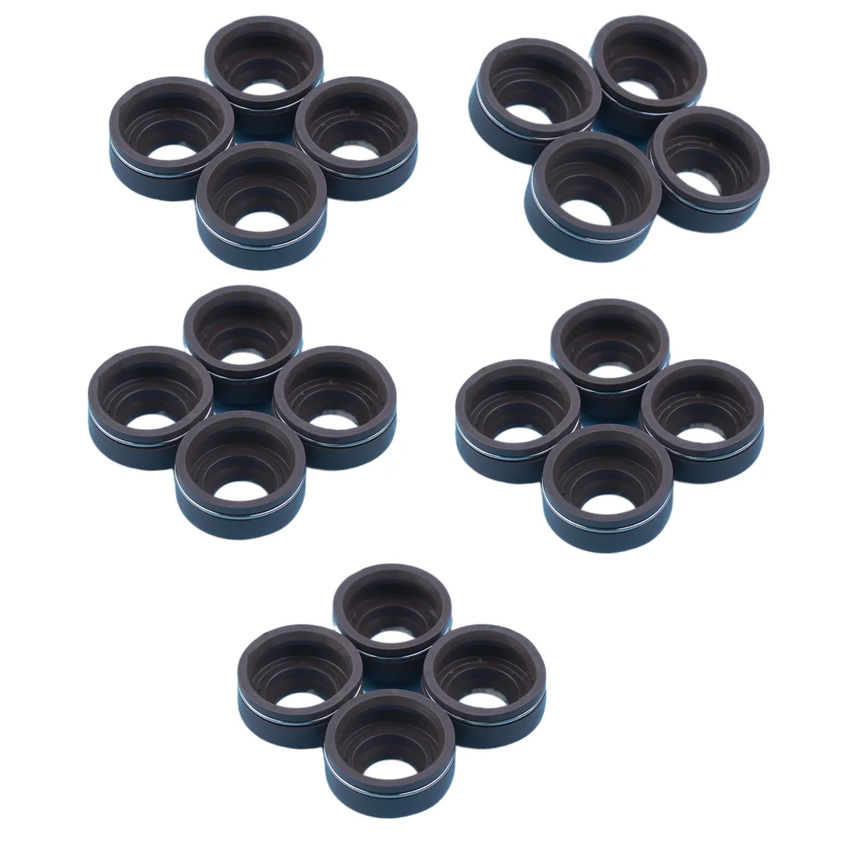 20pcs/lot Valve Seal Stem Stuff Box For Honda GX390 GXV390 GX340 GX270 GX240 11HP 13HP 8HP 9HP 188F 190F Lawnmower 12209-ZE8-003