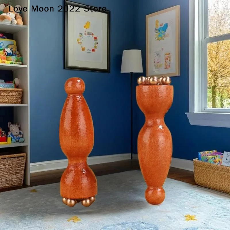 

Lotus Seedpod Beauty Professional Brass & Rosewood Facial Gua Sha Tool Eye Relaxation Spot Meridians Acupoint Massage Handheld