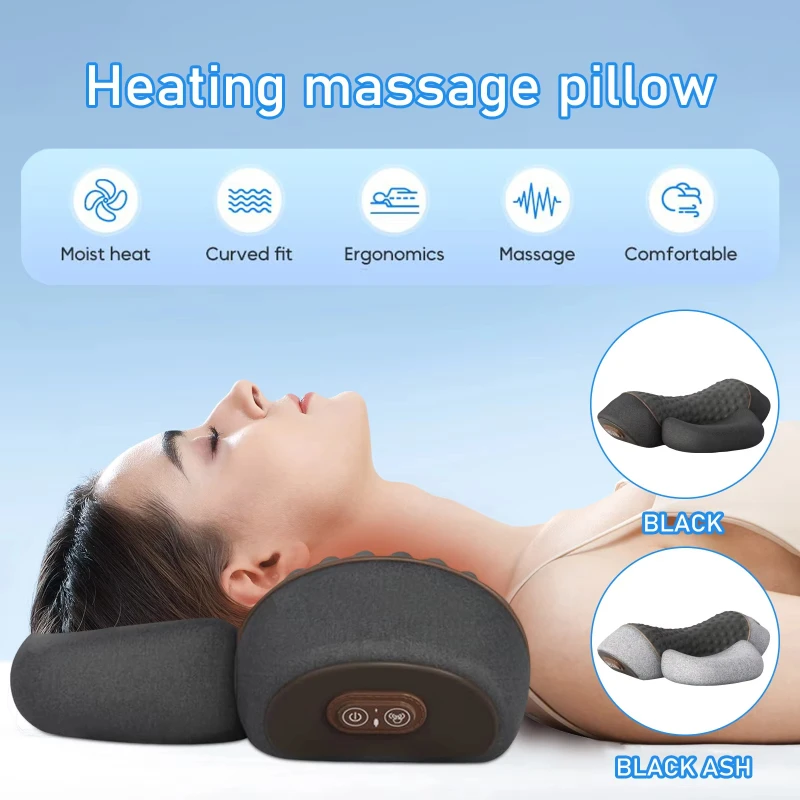 

Massager Pillow Cervical Orthopedic Sleeping Pillow Back And Neck Massager Foam Pillows Sleep Aid Neck ac Neck
