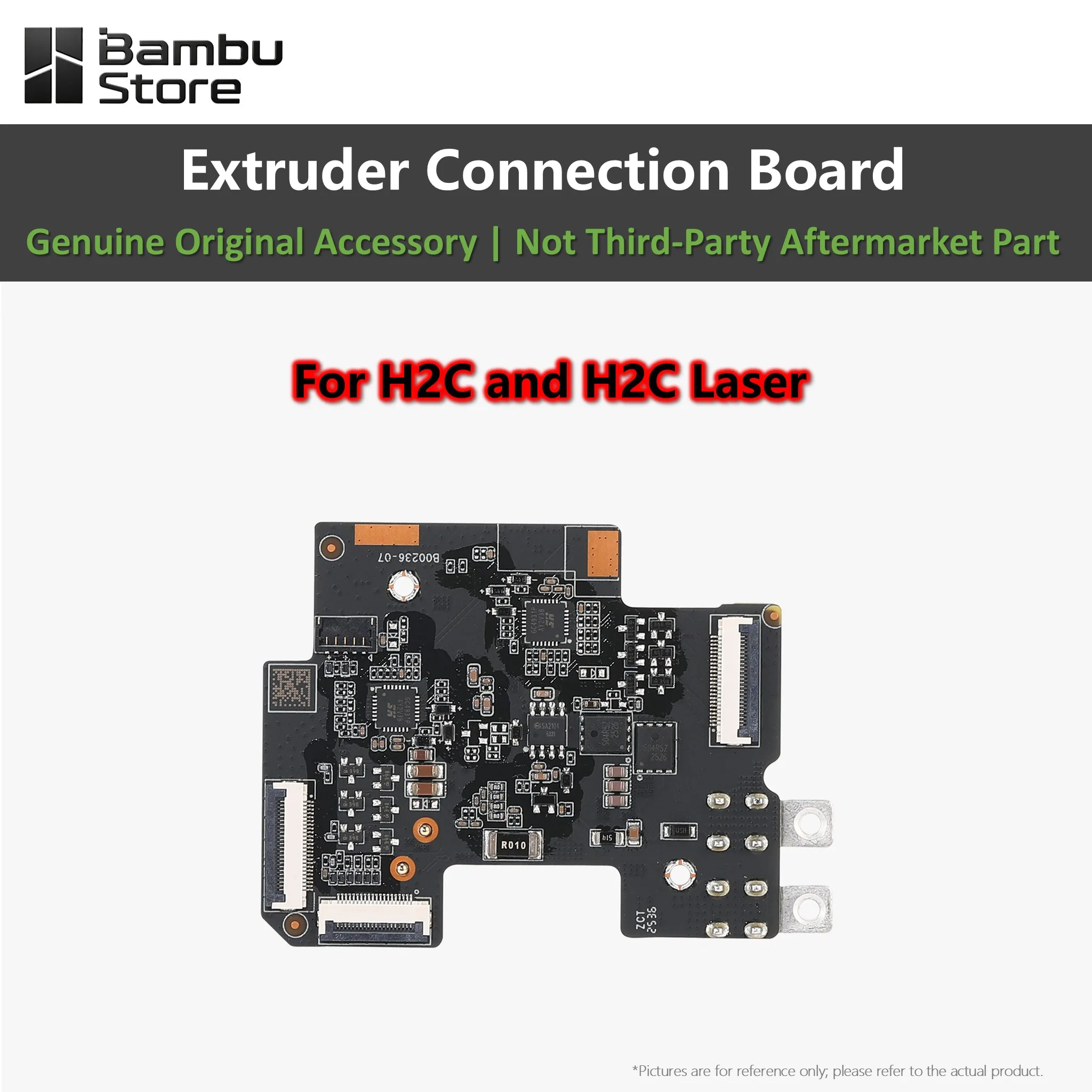 Original Bambu Lab H2C Extruder Connection Board, Rear Toolhead Interface PCB for Extruder Signals & Power, 3D Printer Part
