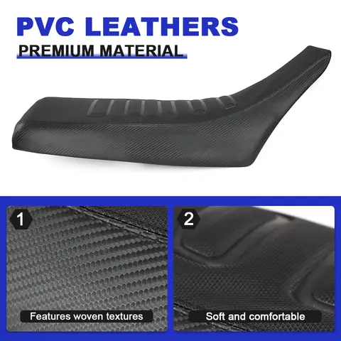 यामाहा TW200 TW 200 1987-2024 मोटरसाइकिल सीट कवर पीवीसी लेदर वाटरप्रूफ सीट सैडल कुशन कवर प्रोटेक्टर ऑफ रोड के लिए 8 best sales यामाहा ट्व - №3