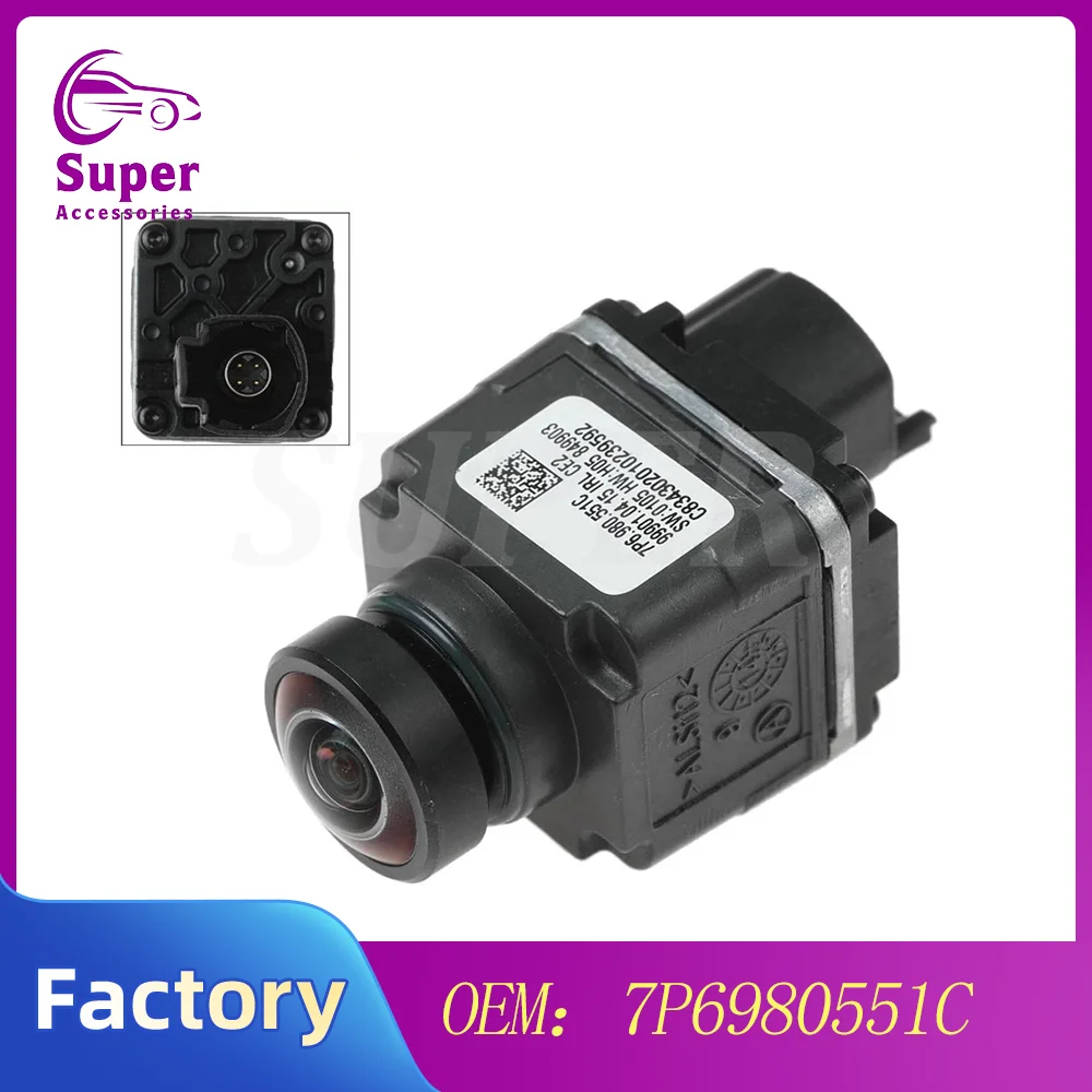 7P6980551C Rear Camera Parking Assist Camera Reversing Assist Camera Car 7P6 980 551 C For Audi A6 C7 Q7 A8 A7 Touareg 11-18