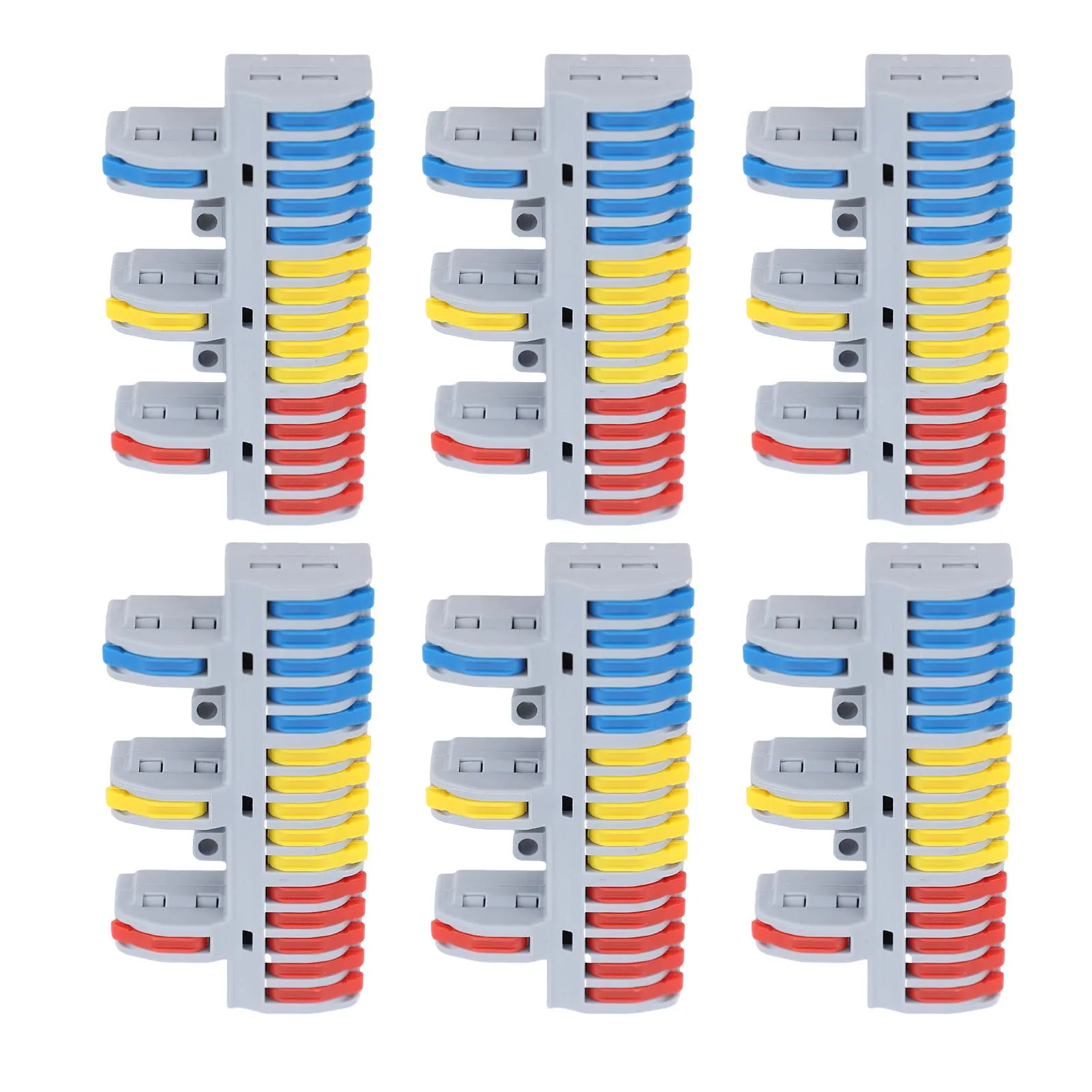 

Lever Wire Connector PA66 Casing Anti Aging Quick Wiring Cable Connector 250V 600V 32A Anti Electric Shock for Home Experiment