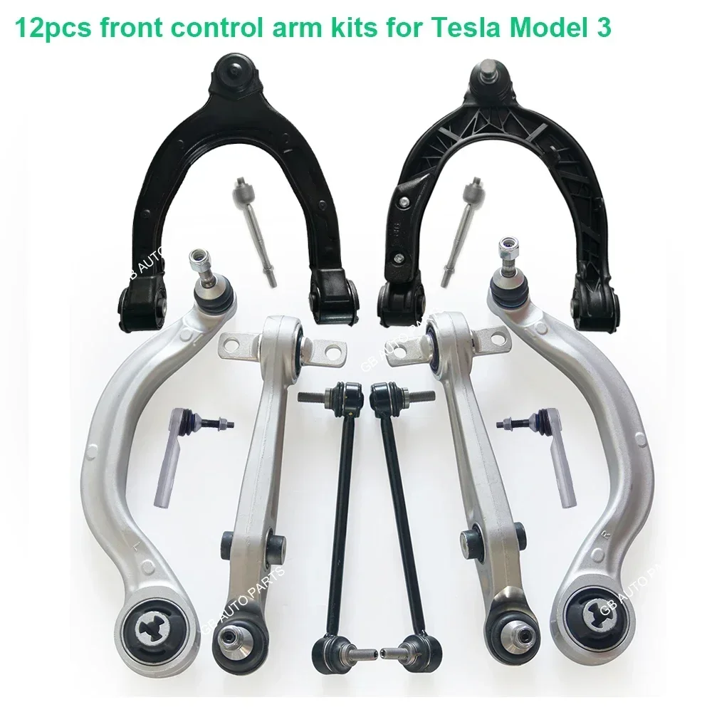 

Front Rear Suspension Wishbone Control Arm Kits for Tesla Model Y/3/S/X 1027327-00-D,1044326-00-G,1044341-00-D,1188341-00-C