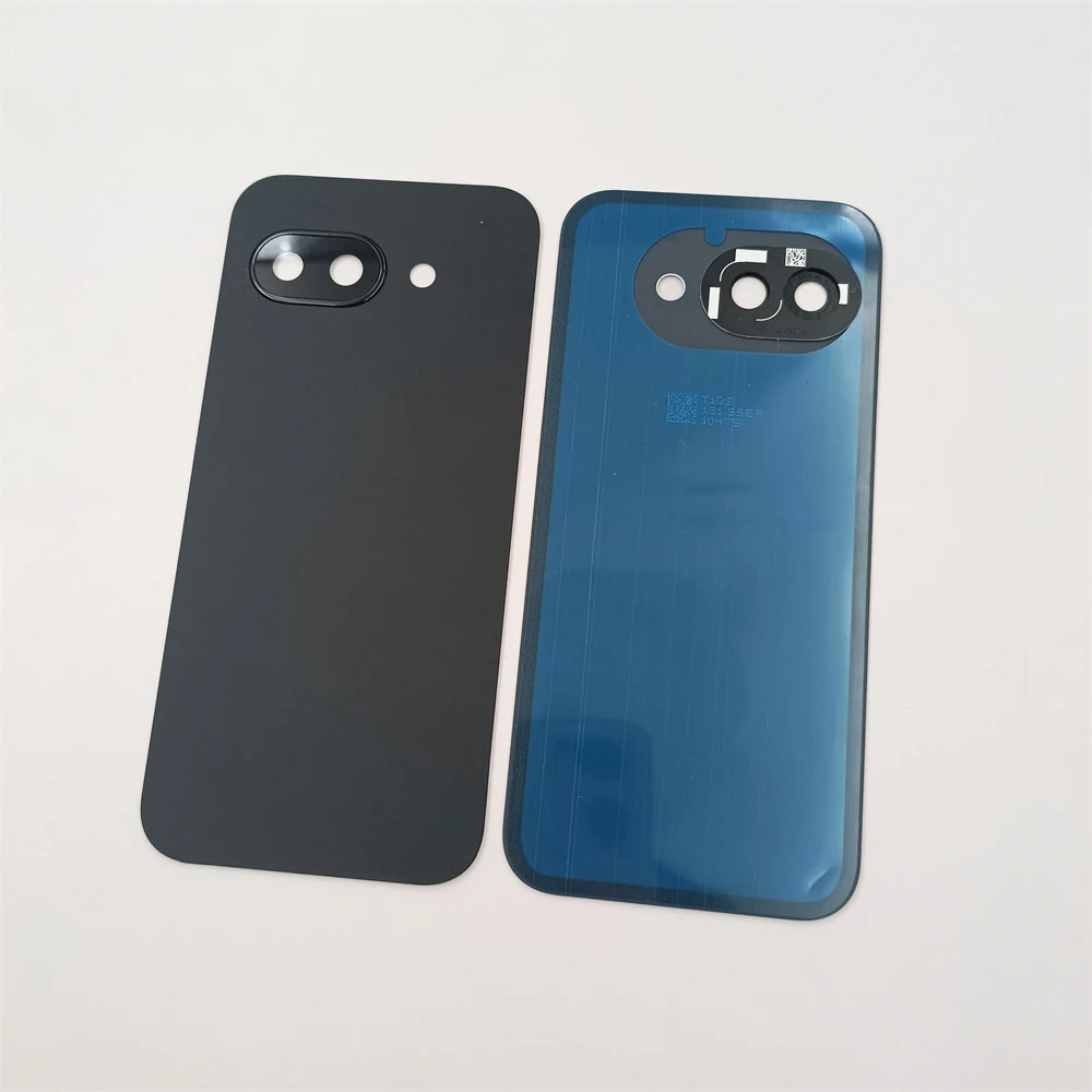 Back Battery Cover For Google Pixel 9A 9 A GXQ96 GTF7P Glass Rear Housing Case Replacement Parts With Camera Lens