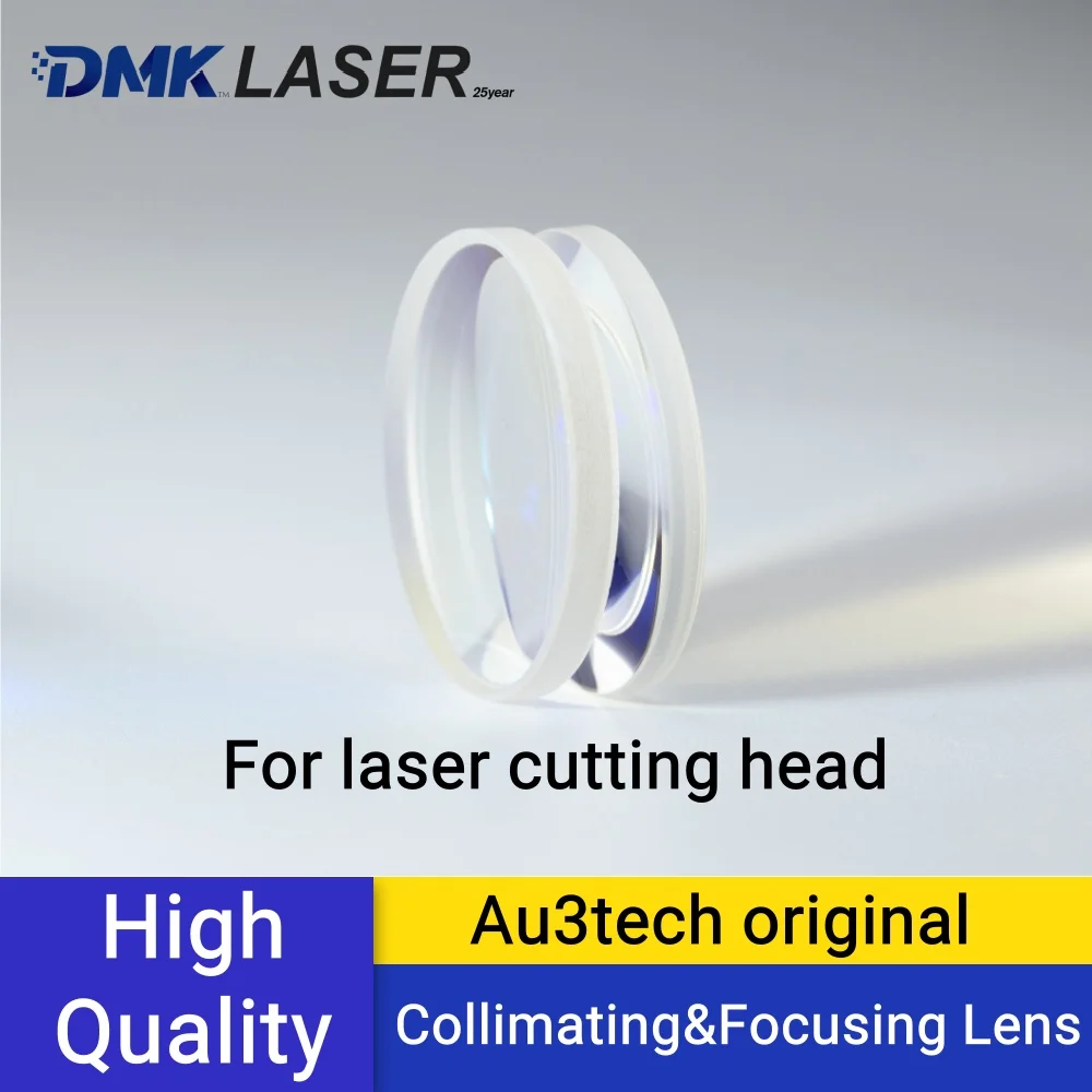 

Оригинальные коллимационные фокусирующие окна Au3tech D30/D37, линза с изогнутой луной, двойная выпуклая линза для лазерной режущей головки A230E/A200MS