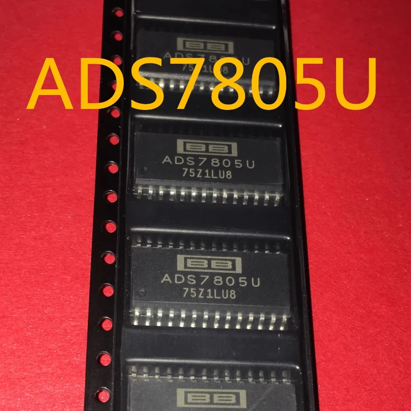 

2 шт./лот ADS7805U ADS7805 SOIC-28 16 бит 10us выборка CMOS аналого-цифровой преобразователь
