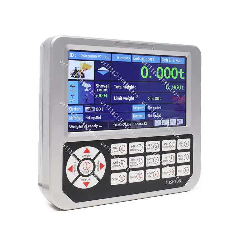Intelligent Pound High Precision Weight Monitoring System Loader Electronic Scale Forklift