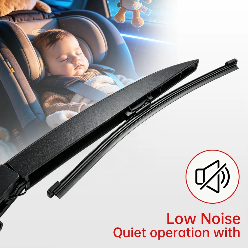 Für Renault Clio 4 Fließheck 2012 2013 2014 2015 2018 Heckscheibenwischerblatt Windschutzscheibe Windschutzscheibe Heckklappe Fenster Auto Regen 287909786 R – Detail 1