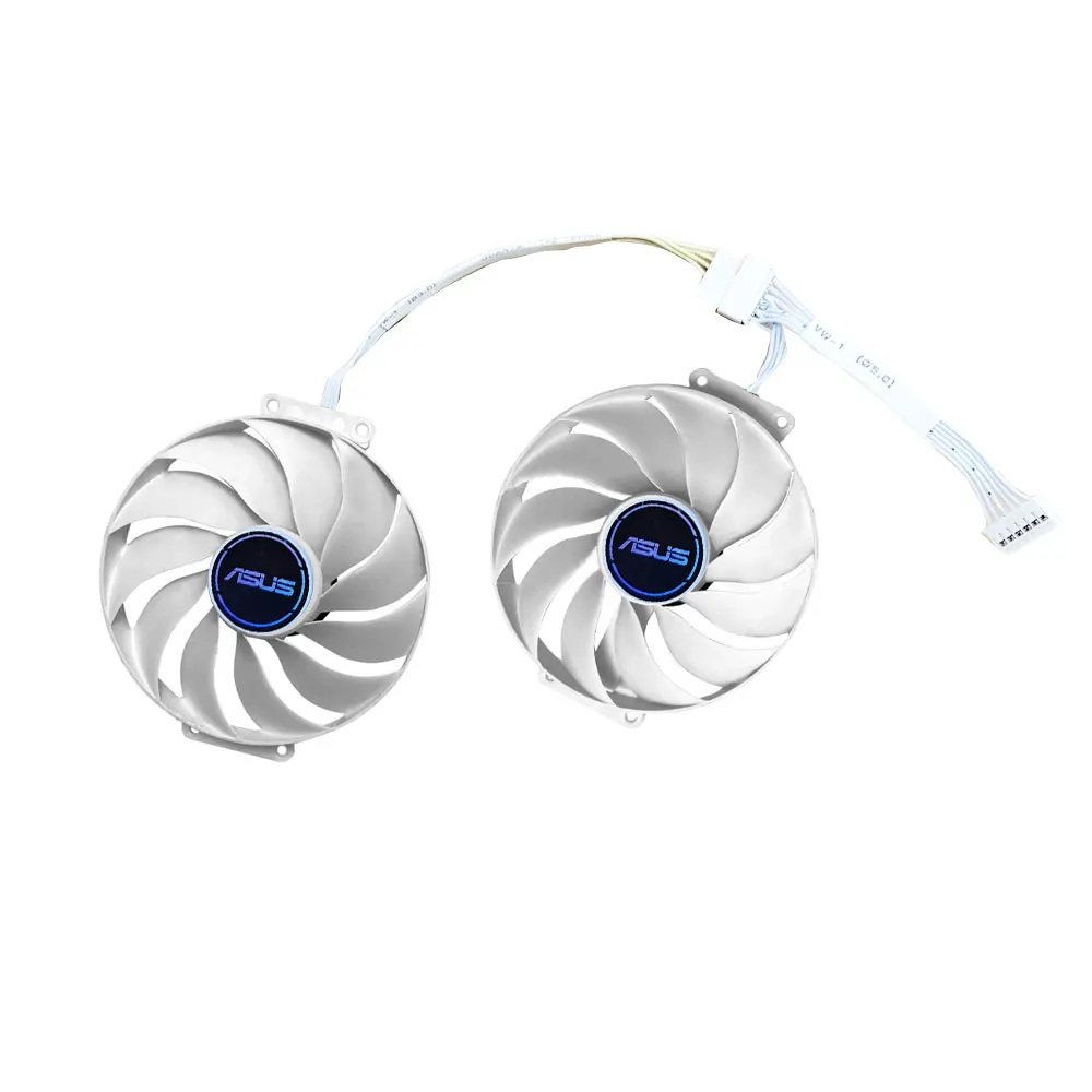 NEW  CF9015U12D FD9015U12D 6Pin 90MM RTX4060 Graphics card fan For ASUS GeForce RTX 4060 Ti DUAL  WHITE GPU fan