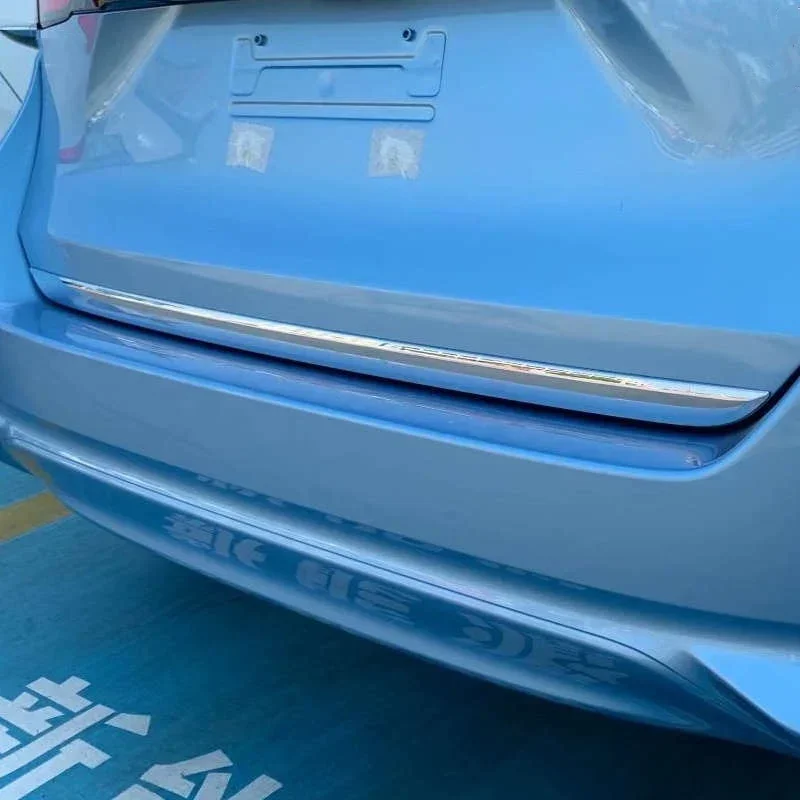 

WELKINRY For Honda Fit Jazz GR 4th Generation 2020-2026 ABS Chrome Car Tail Rear Box Gate Back Door Trunk Boot Lid Lower Trim