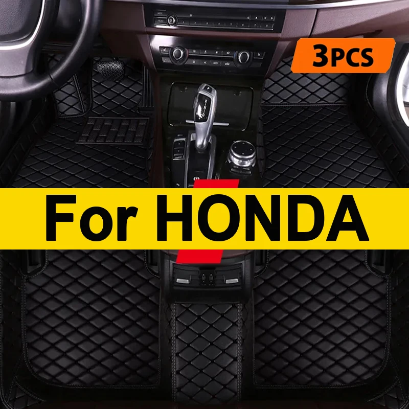 

Car Floor Mats For Honda Accord Civic eNS1 Vezel CR-V Fit Spirior CRZ Insight City Odyssey HRV Car Accessories