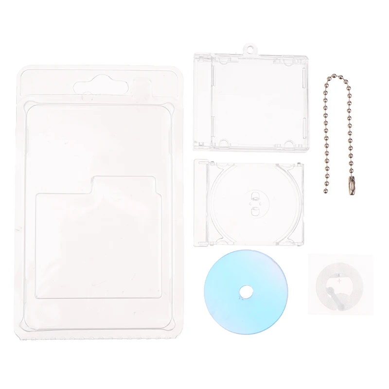 1 Set Peripheres Gedenkalbum mit Mini-NFC-Funktion, CD-Box, Schlüsselanhänger in Form eines CD-Players, Anhänger für DIY-Rucksack-Charms – Detail 11