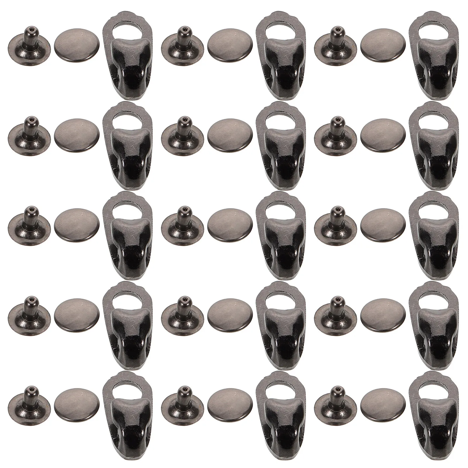 20Pcs Rustproof Metal Lace Fittings for Hiking Shoes Boot Repair Kit Easy Install No Tools Required Antislip Outdoor Gear
